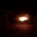 Drachenfeuer in der Nacht